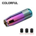 thumbnail image 1 of SPRING 8.5cm Car Extended Mugen Gear Shift Knob Stick manual Transmission Universal Titanium, 1 of 1