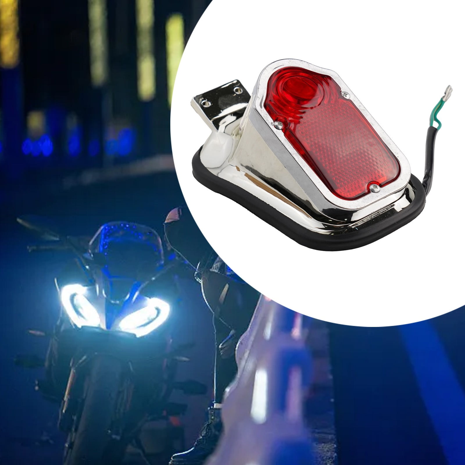 SPRING ABS Material Tail Light for Motorcycle High Universality Fitment NO