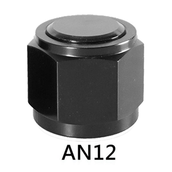 SPRING An4 An6 An8 An10 An12 Female Flare End Cap Block Off Fitting Aluminum Adapter Car Connector Fitting Car Accessories