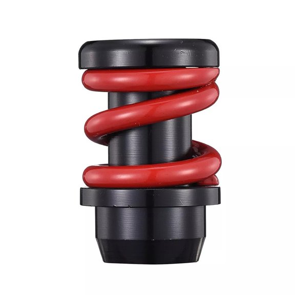 SPRING Black And Red Gear Knob Manual Transmission Ergonomic Shifter Knob 10*10*7Cm Manual Automatic Shifter Adjustable Fit