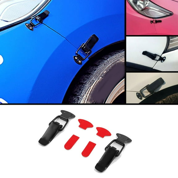 SPRING Car Bumper Pull Hooks Small Size Connecting Lock And Fixing Clips Fastener Clip