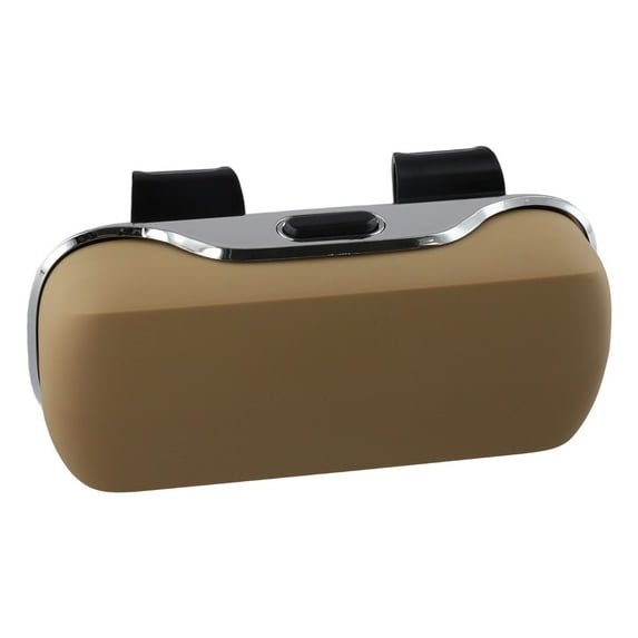 SPRING Car Glasses Holder Sun Visor Sunglasses Case Black, Gray, Beige Eyeglasses Hanger Glasses Box Organizer Interior Accessories