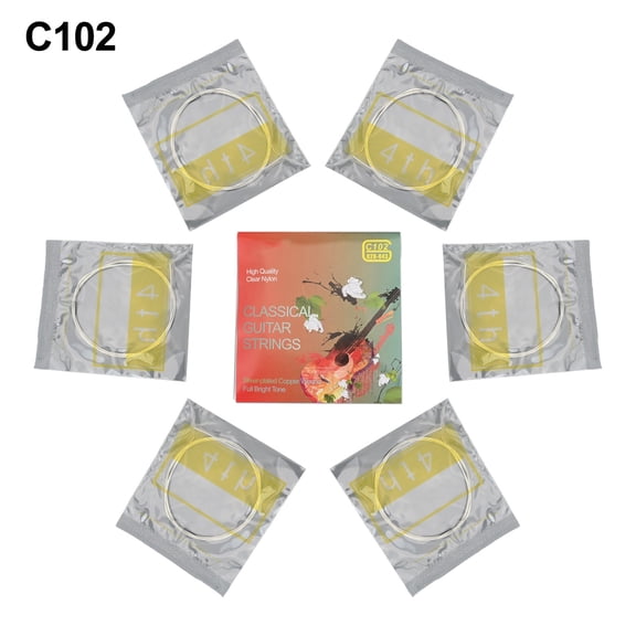 SPRING Classical Guitar Guitar Strings 6pcs Accessories Cord For Classical Guitars Guitar Strings IRIN Nylon Replacement