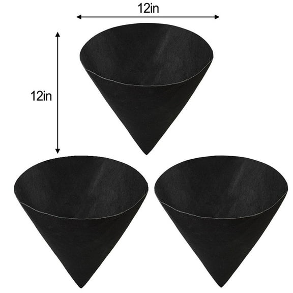 SPRING Cone-Shaped Liners Breathable Felt Material Hanging Baskets For Plants