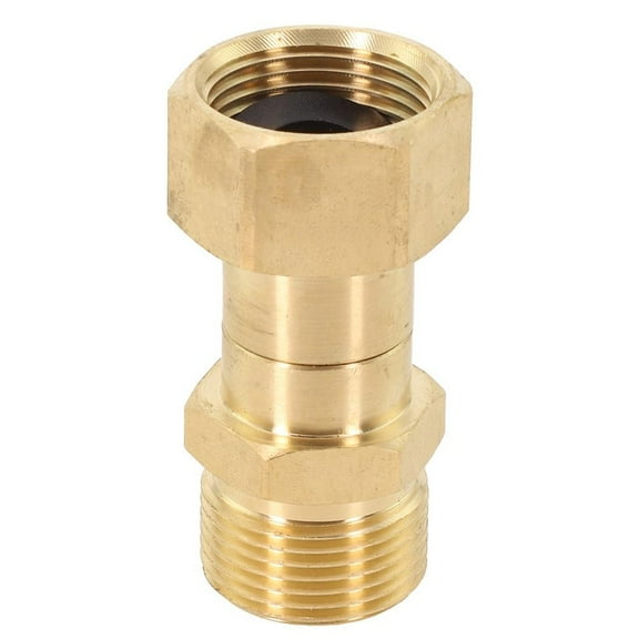 SPRING Copper Swivel Connector Swivel Hose Connector 360-Degree Design Easy To Use