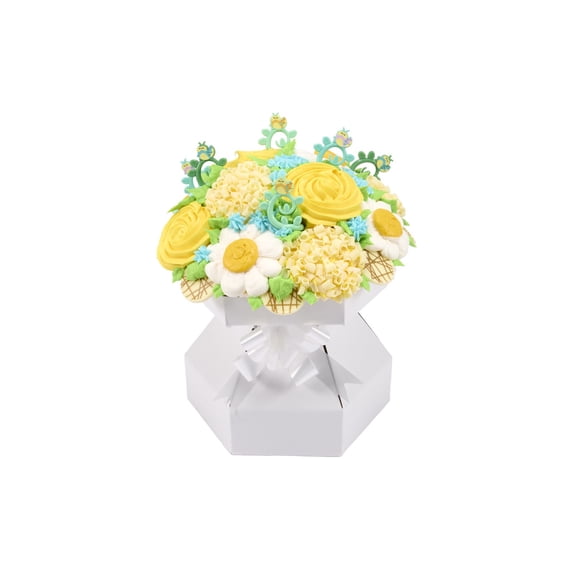 SPRING DAISIES CUPCAKE BOUQUET