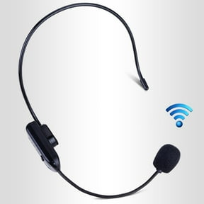 SPRING FM Wireless Microphone Headset Megaphone Radio Mic For Loudspeaker For Teaching Head Mounted Handheld 2-in-1 Wireless Microphone