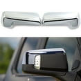 thumbnail image 1 of SPRING For Chevy 2019-23 For GMC For Sierra 1500 Chrome Top Half Mirror Cover Trim, 1 of 8