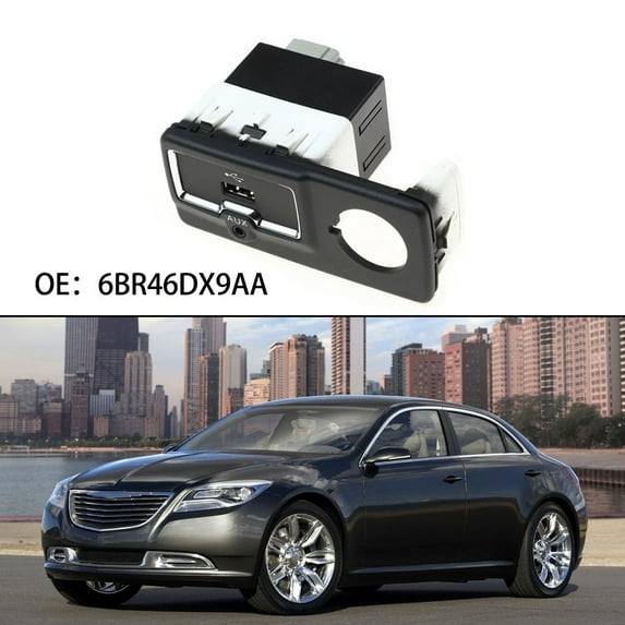 SPRING For DODGE For CHARGER 2018 USB Charge Port ABS Plug and Play 6BR46DX9AA