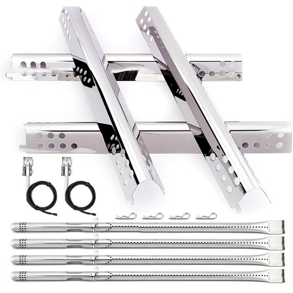 SPRING Grill Safety Accessories Set For Charbroil Performance Gas Grills Fire Separation Plates For Improved Cooking Experience