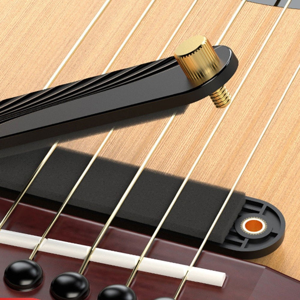 3 Mute Per Corde Di Basso E Chitarra - Smorzatore In Cotone Regolabile Per Pratica - Foto 5