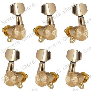 SPRING Guitar String Peg Locking Tuner Improve Guitar Tuning Peg Machine Heads 3L3R6L6R 6R Gold