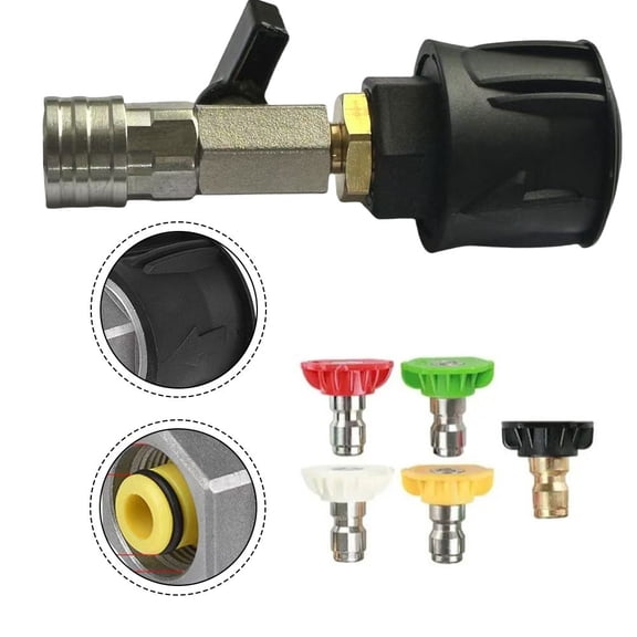 SPRING High-Pressure Cleaning Ball Valve Kit For Karcher For Lavor For Nilfisk Hoses