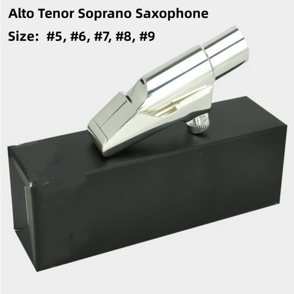 SPRING High Quality Musical Instruments Sax Mouthpiece Mouthpiece Size 5 6 7 8 9 Soprano 8