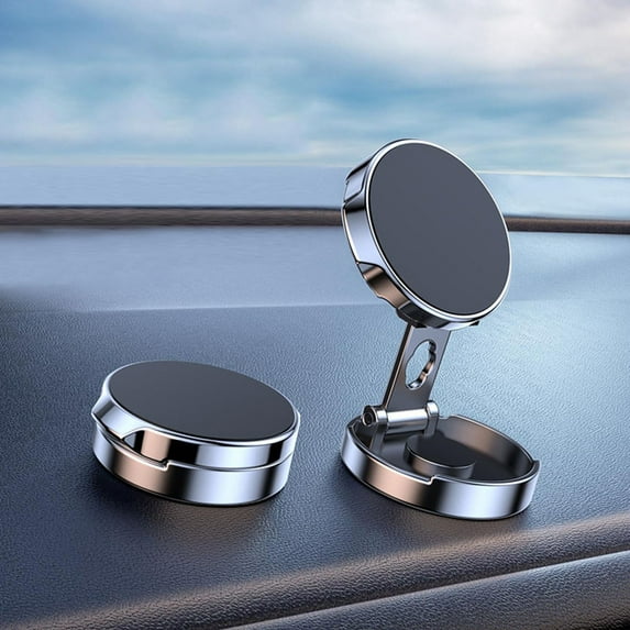 SPRING Magnetic Car Phone Holder Smartphone Stand Cell Gps Support Navigation Bracket