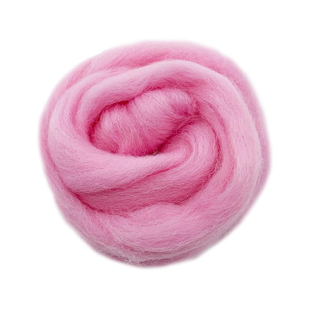 SPRING Needle Felting Wool 20G Pack Carded Perendale Fiber for Wet ...