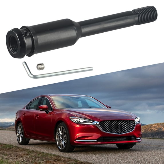 SPRING New Aluminum Extension Gear Shifter Lever Length For T4 1990-2003 Shift Stick Car Accessories Car Shift Knob Extender Straight