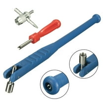 SPRING New High Quality Tire Valve Puller Stem 29Cm 3Pcs Set Car Core Remover Kit Plastic & Metal Repair Install Tool