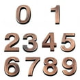 thumbnail image 1 of SPRING PARK 0-9 Door Number Sign Plaque House Address Digits Plastic Name Plate 3D Letter, 1 of 7