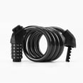 thumbnail image 1 of SPRING PARK 1.2m Bicycle Anti-theft Lock Five-digit Password Lock Wire Lock Anti-cut Lock, 1 of 7