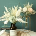 thumbnail image 1 of SPRING PARK 1 Bunch Artificial Flower Bridal Bouquet DIY Wedding Party Floral Art Home Decor, 1 of 7
