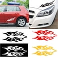 thumbnail image 1 of SPRING PARK 1 Pair Fire Flame Car Window Body Bumper Motorcycle Laptop Decal Sticker Decor, 1 of 6