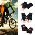 thumbnail image 1 of SPRING PARK 1 Pair Weight Lifting Gym Workout Gloves Full Finger for Men & Women Full Palm for Weightlifting Training Fitness Hanging Pull ups, 1 of 7