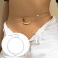 thumbnail image 1 of SPRING PARK 1 Set Fashion Women Body Belly Waist Charm Chain Bikini Beach Pendant Necklace Gold Summer, 1 of 8