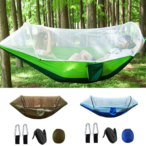 SPRING PARK 1 Set Hammock for Outdoors Forest with High Density Mosquito Net, Ultra-light, Breathable
