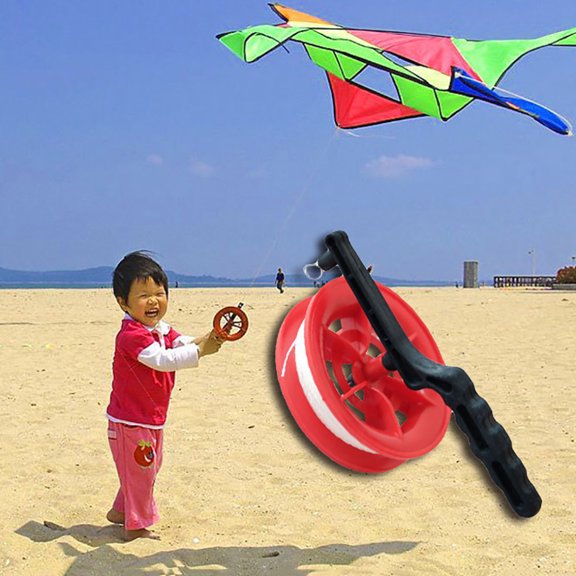 SPRING PARK 100m String Kite Winding Reel Grip Wheel Outdoor Sports Flying Tool Accessory