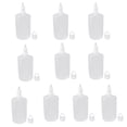 thumbnail image 1 of SPRING PARK 10Pcs 100ml Plastic Squeezable Eye Liquid Dropper Bottles with Childproof Cap, 1 of 5
