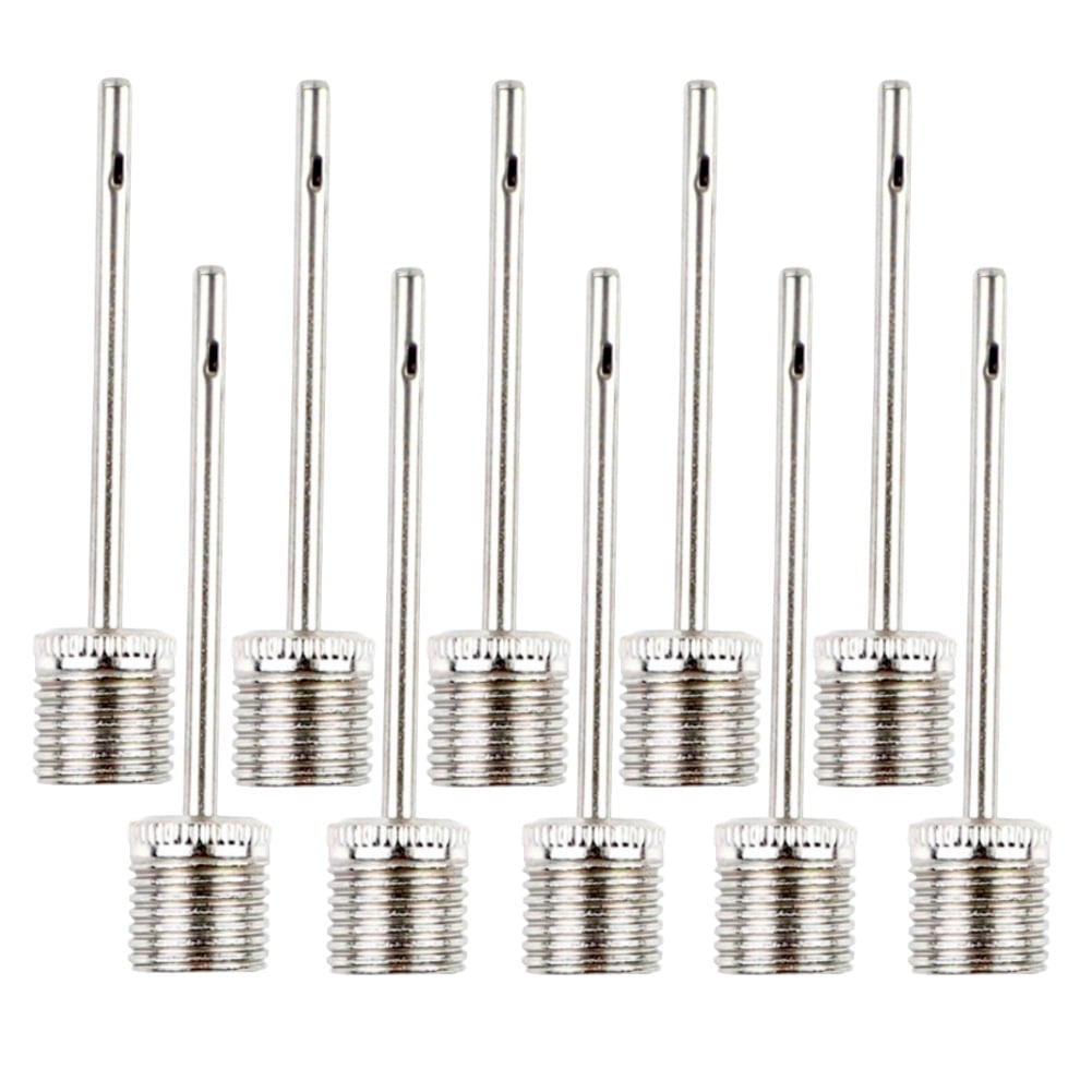 SPRING PARK 10Pcs Inflating Air Metal Needle Football Basketball Pump ...