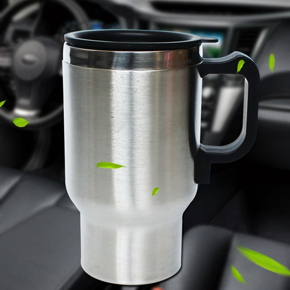 SPRING PARK 12V 500ml Car Heating Thermal Cup Bottle Thermostat Coffee Water Mug Heater