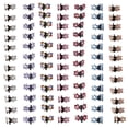 thumbnail image 1 of SPRING PARK 12pcs Mini Cute Bow Flower Black Metal Hair Clip Claw Claw Hairpin Rhinestone Crystal Headwear, 1 of 8