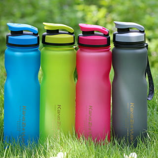 SPRING PARK 400/600ml Collapsible Water Bottles Leakproof Valve Reuseable  Silicone Leak Proof Water Bottle for Gym Camping Hiking Travel Sports  Lightweight Durable 