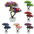 thumbnail image 1 of SPRING PARK 1Pc Artificial Plants Bonsai Potted Plant Mini Simulation Pine Tree Home Decor, 1 of 6