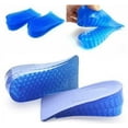 thumbnail image 1 of SPRING PARK 2-Layer Height Increase Insoles, Silicone Heel Cushion Inserts for Men and Women, Gel Heel Lift Inserts for Leg Length Discrepancy, 1 of 6