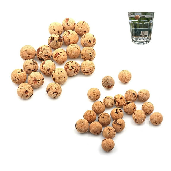 SPRING PARK 20Pcs Carp Fishing Bait, Soft Multiuse Cork Ball, Carp Floating Lure Fishing Accessories