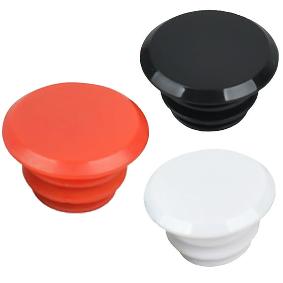 SPRING PARK 2Pcs Bicycle Rubber Handlebar 17-22mm End Plugs Bike Grip Ends Caps MTB Road Cycling Bar Plugs