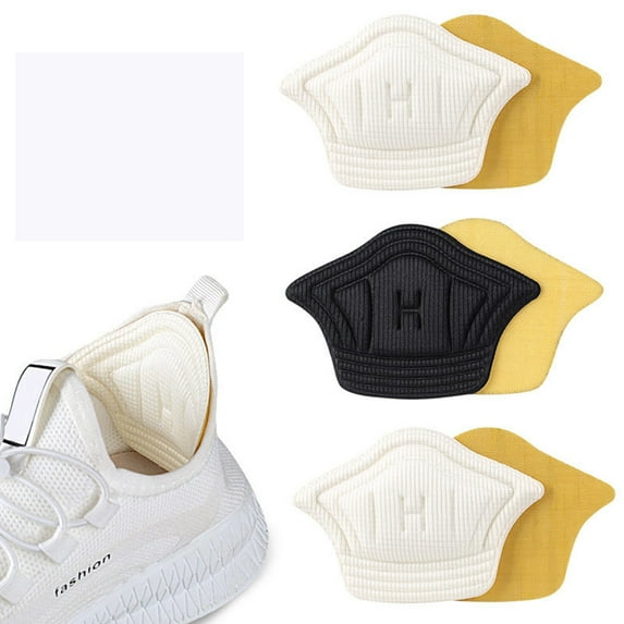 SPRING PARK 2Pcs Heel Inserts for Women and Sticky Heel Cushion Inserts for Women Shoes, Self-Adhesive and Anti-wear Heel Protectors
