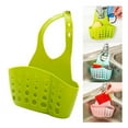 thumbnail image 1 of SPRING PARK 2Pcs Kitchen Sink Drain Bag Candy Sponge Holder Organizer Bathroom Hanging Strainer Storage Holder Bag Sponge Towel Draining Rack Cleaning Brush Toothbrush Holder Organizer, 1 of 6