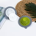 thumbnail image 1 of SPRING PARK 2Pcs Sink Strainer, Basket Silicone Bathroom Sink, Utility, Slop, Kitchen and Lavatory Sink Drain Strainer Hair Catcher, 1 of 7