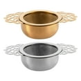 thumbnail image 1 of SPRING PARK 2Pcs Tea Strainers with Drip Bowls, Mesh Tea Infuser Stainless Steel Loose Leaf Tea Filter with Handles for Better Tea Experience, 1 of 7