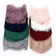 SPRING PARK 3 Yards Flower Lace Fabric Trim Ribbon DIY Knitted Garment Sewing Accessories