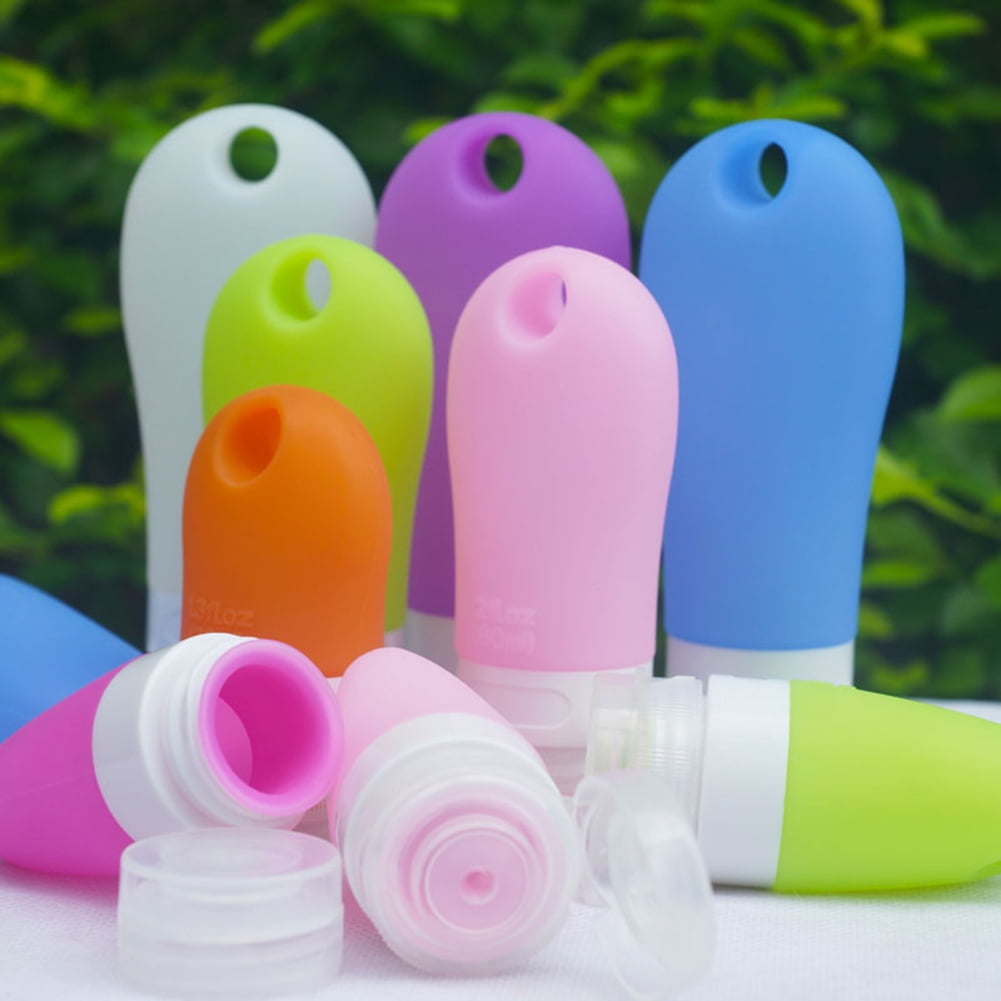 SPRING PARK 38/60/90ml Portable Travel Bottles, Leak Proof Squeezable ...