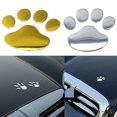 thumbnail image 1 of SPRING PARK 3D Car Silver/Golden ST Window Bumper Body Decal Sticker Bear Cat Dog Paw Foot Prints, 1 of 6