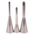 thumbnail image 1 of SPRING PARK 3Pcs DIY Stainless Steel Piping Nozzles Tips Cake Puffs Ice Cream Baking Tools, 1 of 6