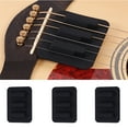 thumbnail image 1 of SPRING PARK 3Pcs Guitar Mute Silencer Plastic Black Guitar Ukelele String Mute Silencer Training Tool Instrument Accessory, 1 of 7