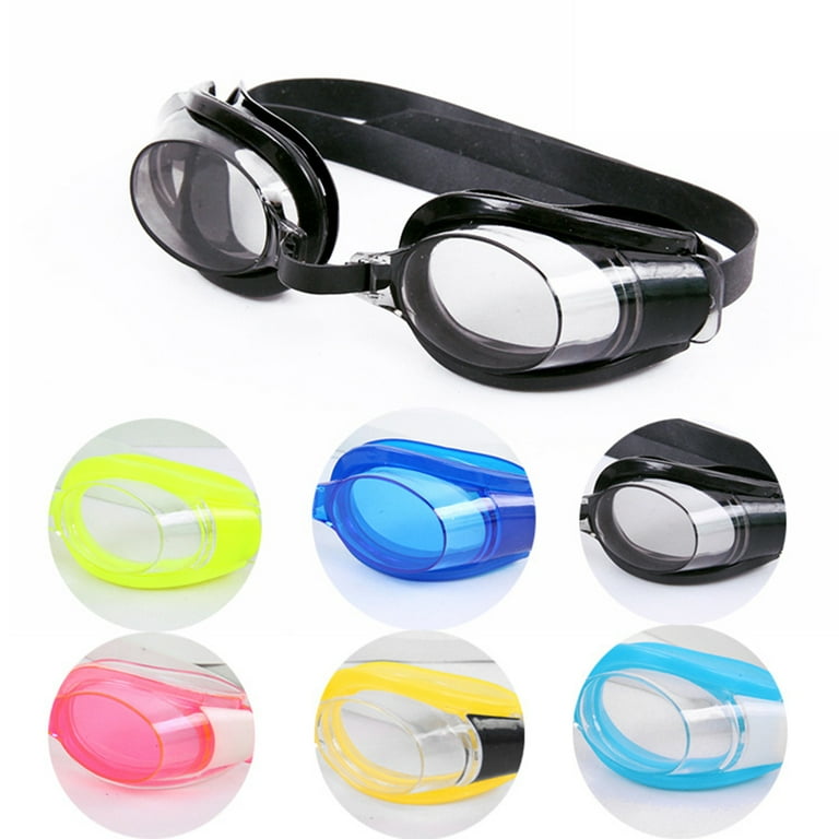 SPRING PARK 3Pcs Set Swimming Goggles Professional Swim Goggles Anti Fog No Leaking for Adult Men Women Kids Swim Goggles with Nose Clip Ear Plugs Walmart