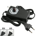thumbnail image 1 of SPRING PARK 3V-12V 2A 24W Adjustable Power Supply Adapter Motor Voltage Regulator US/EU Plug, 1 of 6
